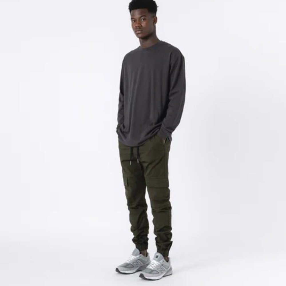 ZANEROBE, Sureshot Lightweight Cargo Jogger, Army Green